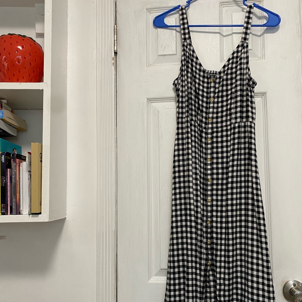 GINGHAM pattern dress